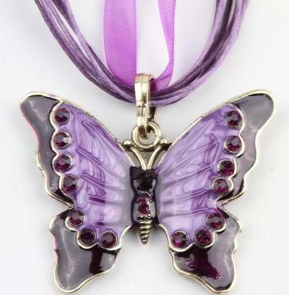 Retro Butterfly Necklace - Rebel Heat