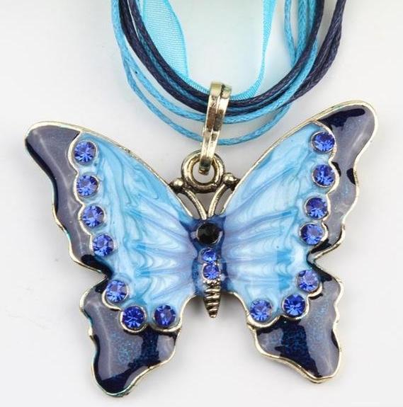 Retro Butterfly Necklace - Rebel Heat