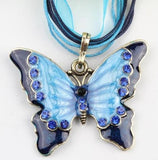 Retro Butterfly Necklace - Rebel Heat
