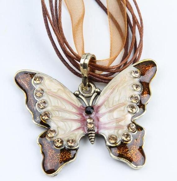 Retro Butterfly Necklace - Rebel Heat