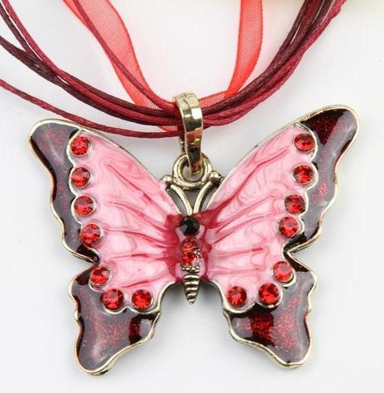 Retro Butterfly Necklace - Rebel Heat