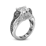 Retro Skull Ring - Rebel Heat