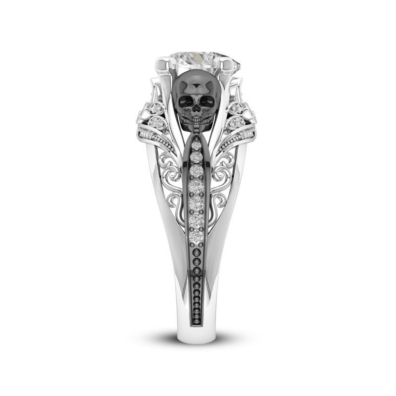 Retro Skull Ring - Rebel Heat