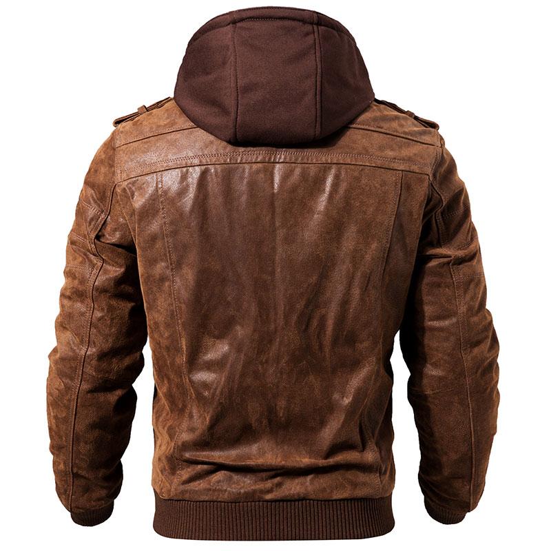 Royal™ Men's Leather Jacket - Rebel Heat