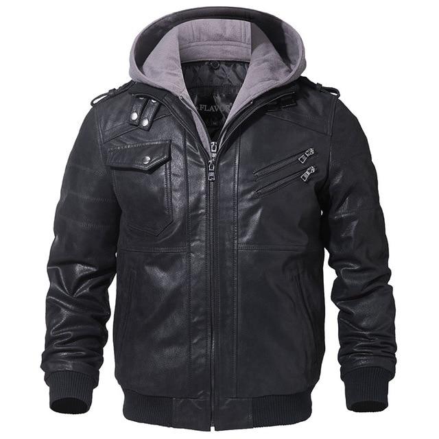 Royal™ Men's Leather Jacket - Rebel Heat