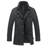 Roys™ Men's Wool Coat - Rebel Heat