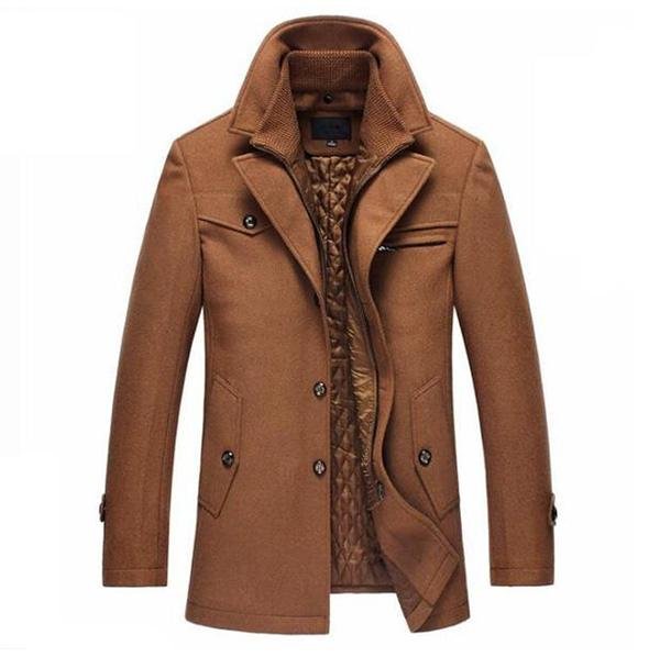 Roys™ Men's Wool Coat - Rebel Heat