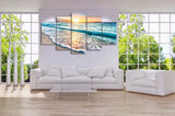 Sea Sunset Canvas Print - Rebel Heat