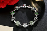 Silver Plated Love Moments Charm Bracelet - Rebel Heat