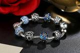 Silver Plated Love Moments Charm Bracelet - Rebel Heat