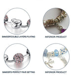 Silver Plated Love Moments Charm Bracelet - Rebel Heat