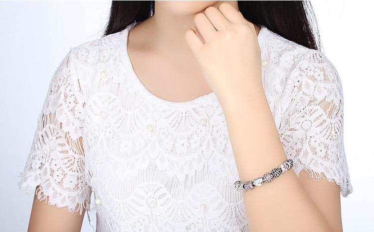 Silver Plated Love Moments Charm Bracelet - Rebel Heat
