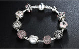 Silver Plated Love Moments Charm Bracelet - Rebel Heat