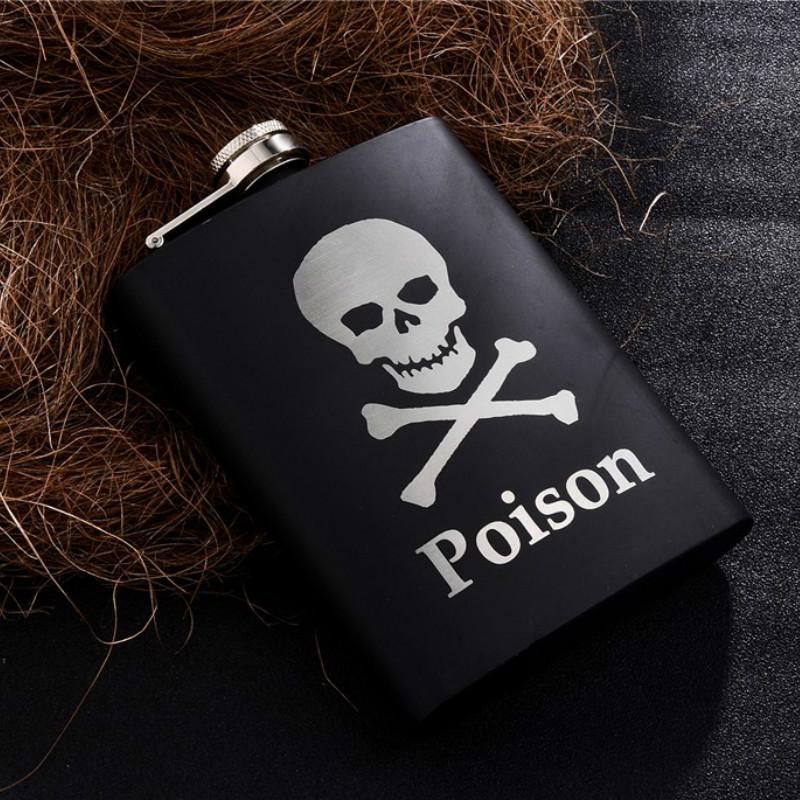 Skull Alcohol Flask - Rebel Heat