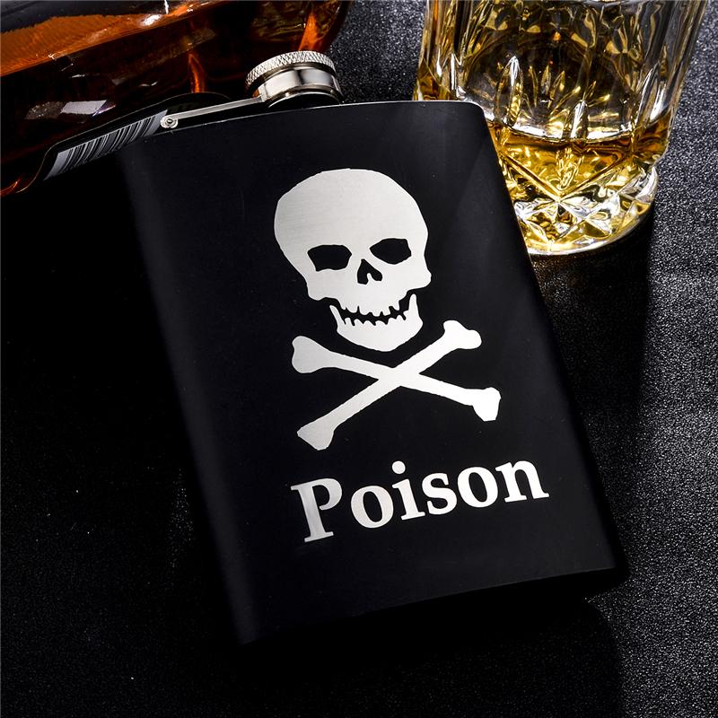 Skull Alcohol Flask - Rebel Heat
