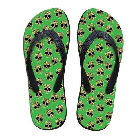 Skull Flip Flops - Rebel Heat