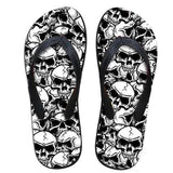 Skull Flip Flops - Rebel Heat