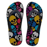 Skull Flip Flops - Rebel Heat