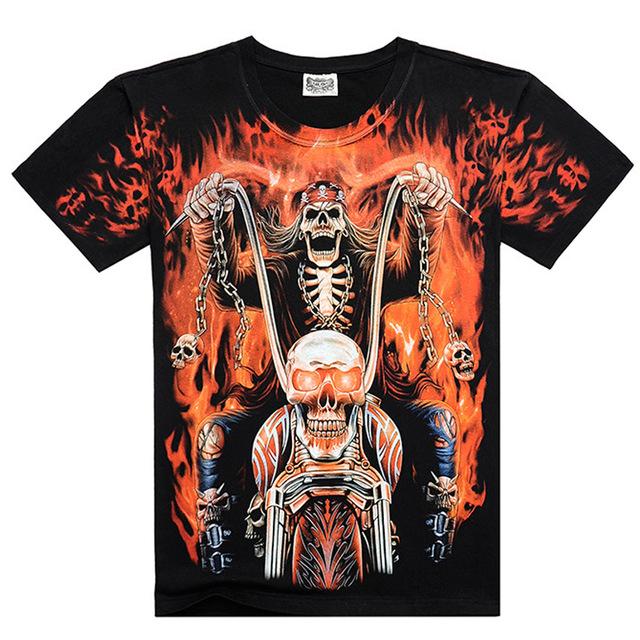 Skull T-shirts - Limited Edition - Rebel Heat