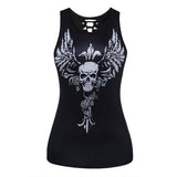 Skull Tank Tops - Rebel Heat