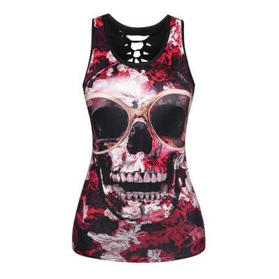 Skull Tank Tops - Rebel Heat