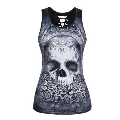 Skull Tank Tops - Rebel Heat