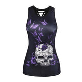 Skull Tank Tops - Rebel Heat