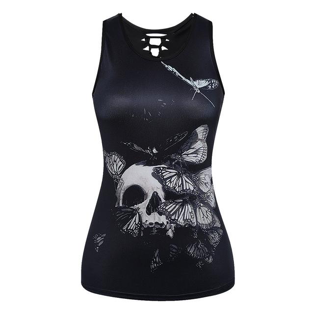 Skull Tank Tops - Rebel Heat