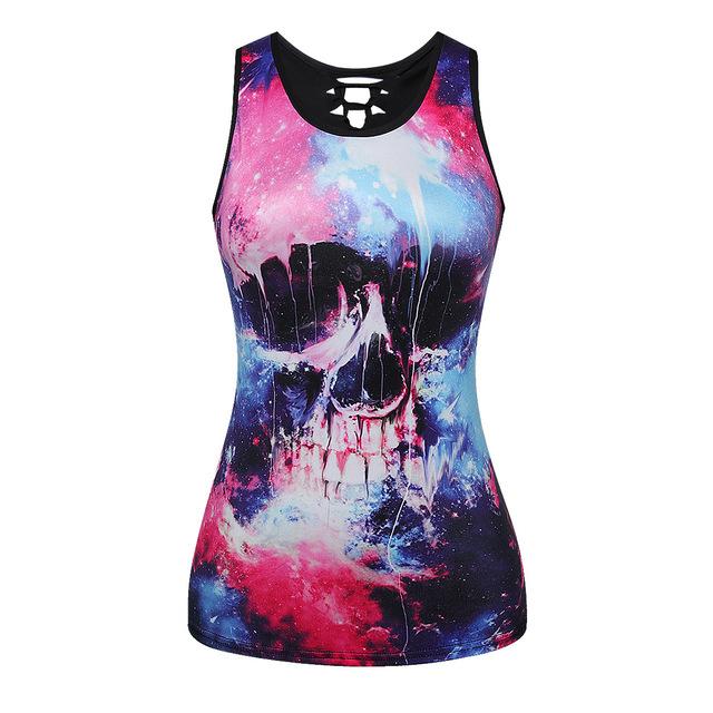 Skull Tank Tops - Rebel Heat