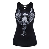 Skull Tank Tops - Rebel Heat