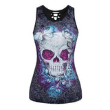 Skull Tank Tops - Rebel Heat