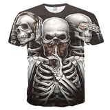 Skulls Nation T-shirt - Rebel Heat