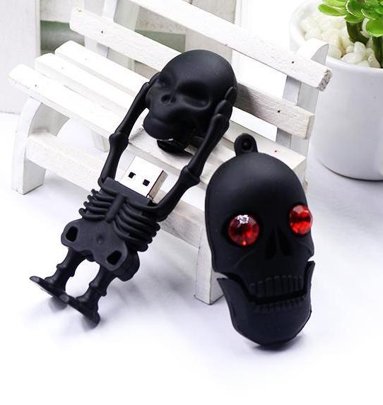 Skull/Skeleton USB Flash Drive - Rebel Heat