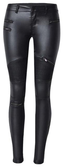 Slinky™ Leather Pants - Rebel Heat