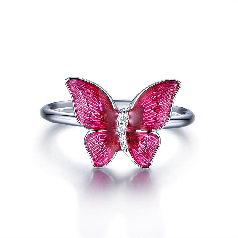 Spring Butterfly Ring - Rebel Heat