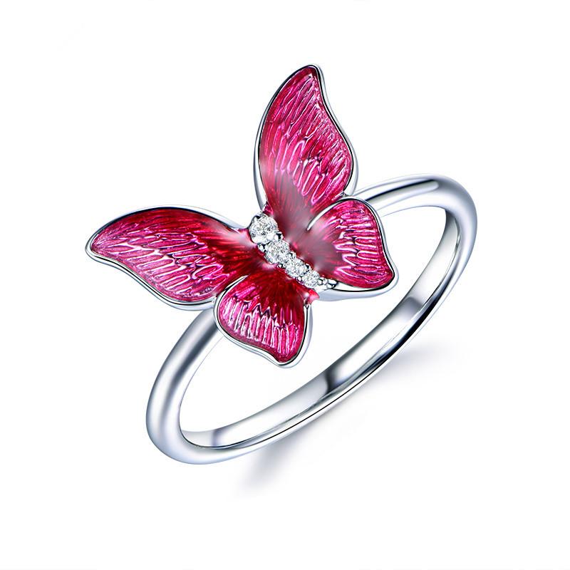 Spring Butterfly Ring - Rebel Heat