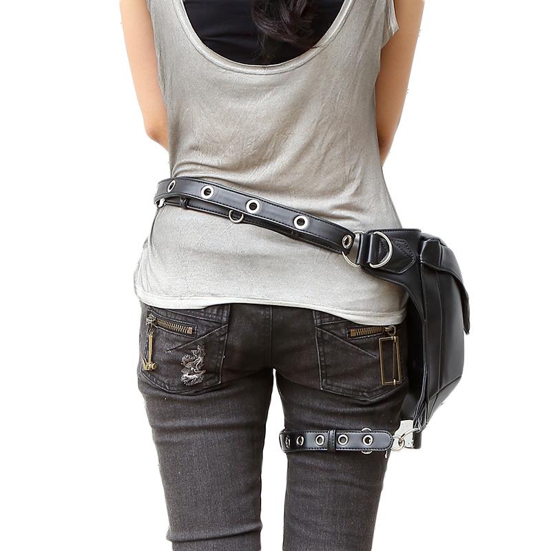 Steampunk Skull Waist Bag - Rebel Heat