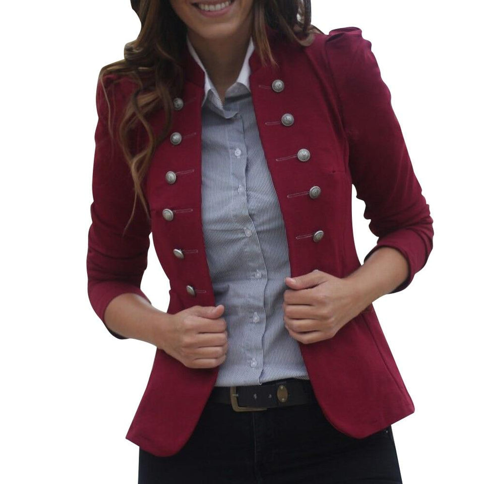 Stylish Military Jacket - Rebel Heat