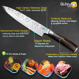 Super Sharp Gyuto™ Everlasting Knife - Premium 8" Japanese Chef Knife - Rebel Heat