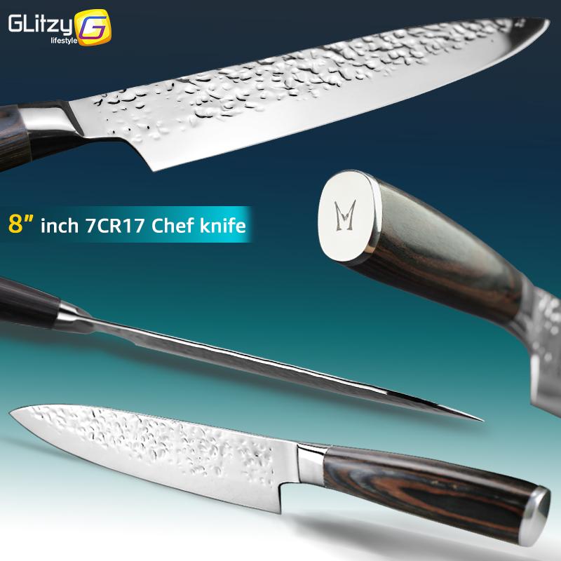 Super Sharp Gyuto™ Everlasting Knife - Premium 8" Japanese Chef Knife - Rebel Heat
