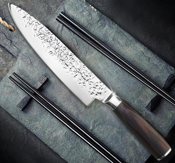 Super Sharp Gyuto™ Everlasting Knife - Premium 8" Japanese Chef Knife - Rebel Heat