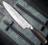 Super Sharp Gyuto™ Everlasting Knife - Premium 8" Japanese Chef Knife - Rebel Heat