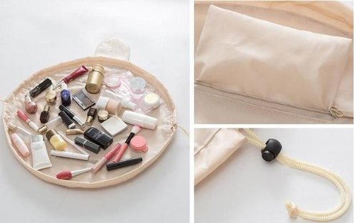 'Throw 'N Go' Cosmetic Bag - Rebel Heat