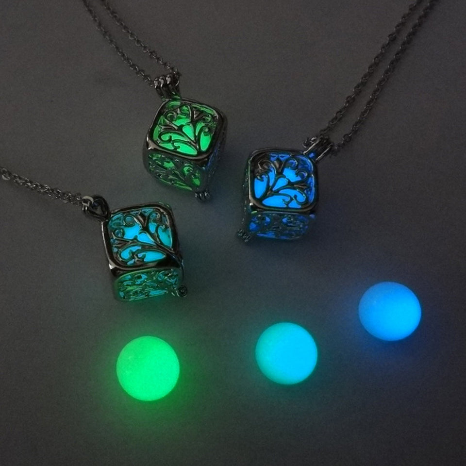 Tree of Life Glow in the Dark Necklace - Rebel Heat