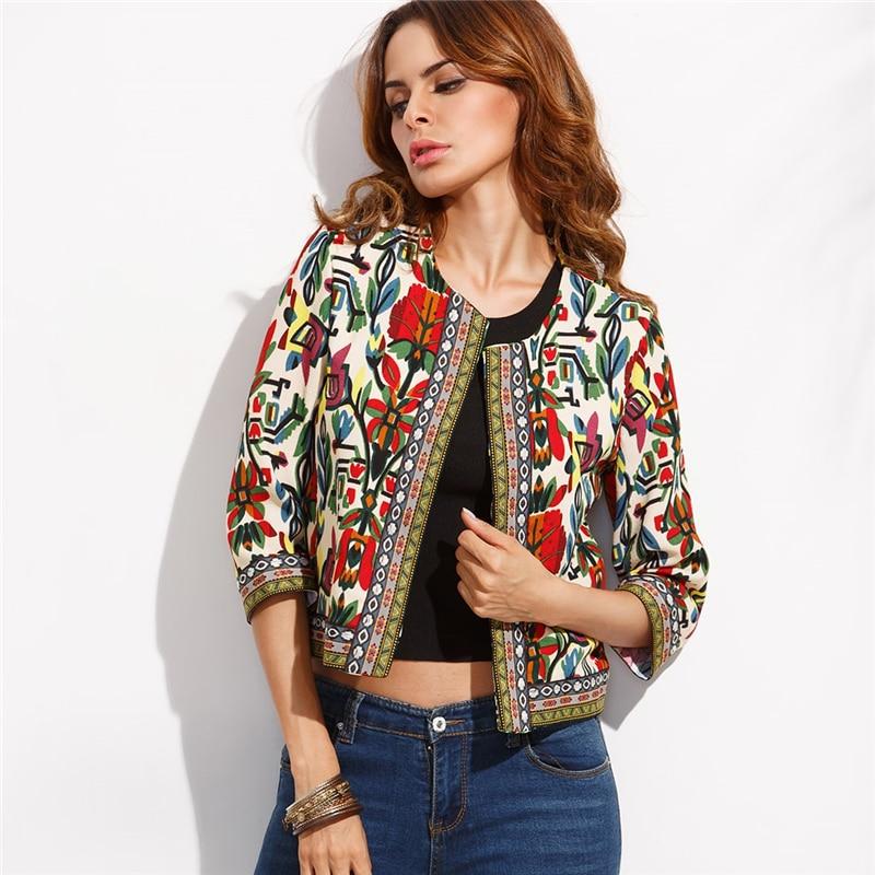 Tribal Print & Embroidery Jacket - Rebel Heat