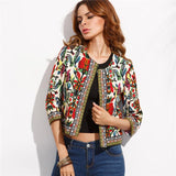Tribal Print & Embroidery Jacket - Rebel Heat