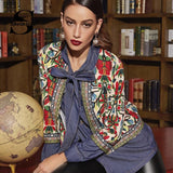 Tribal Print & Embroidery Jacket - Rebel Heat