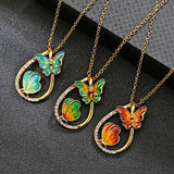 Twin Butterflies Necklace - Rebel Heat