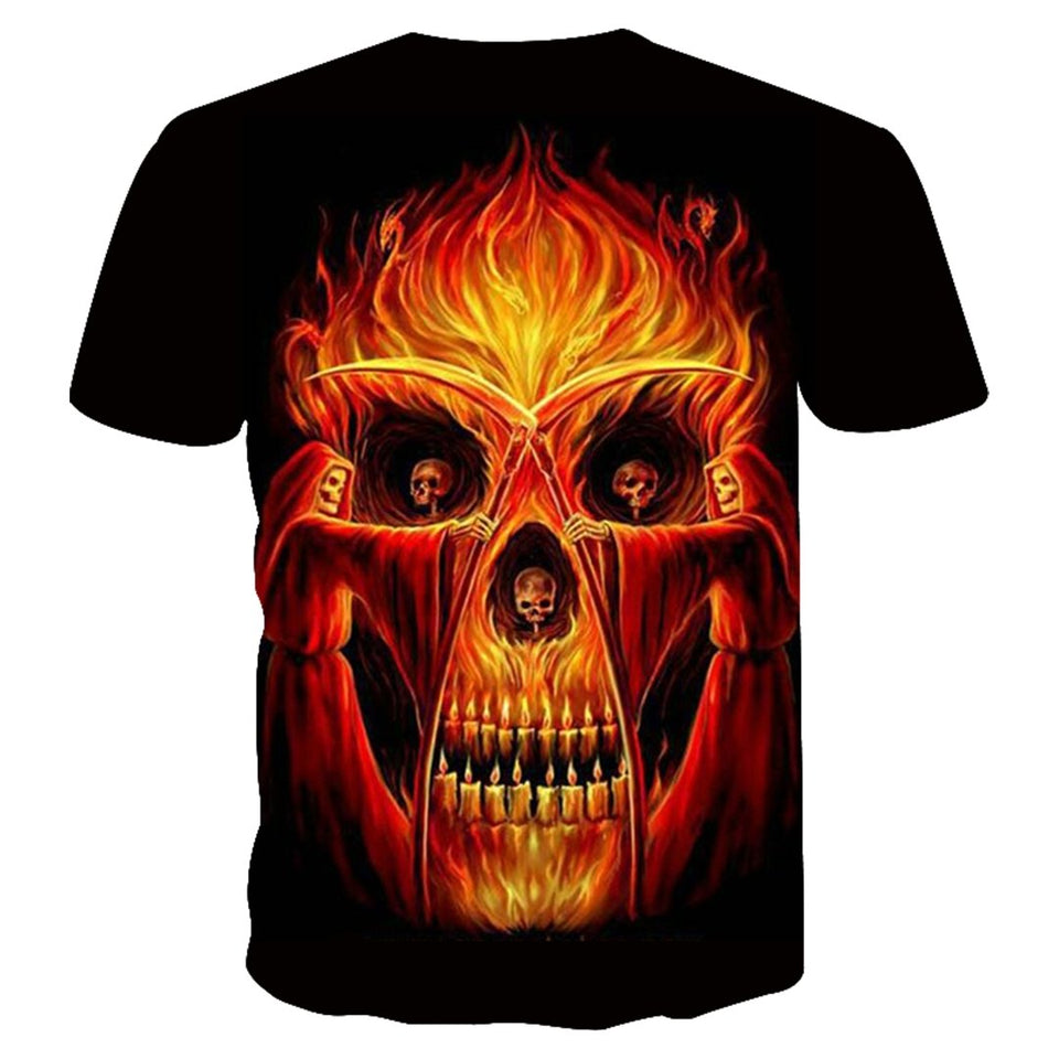 Undertaker™ Skull T-shirt - Rebel Heat
