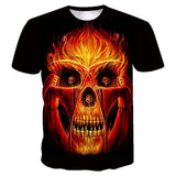 Undertaker™ Skull T-shirt - Rebel Heat